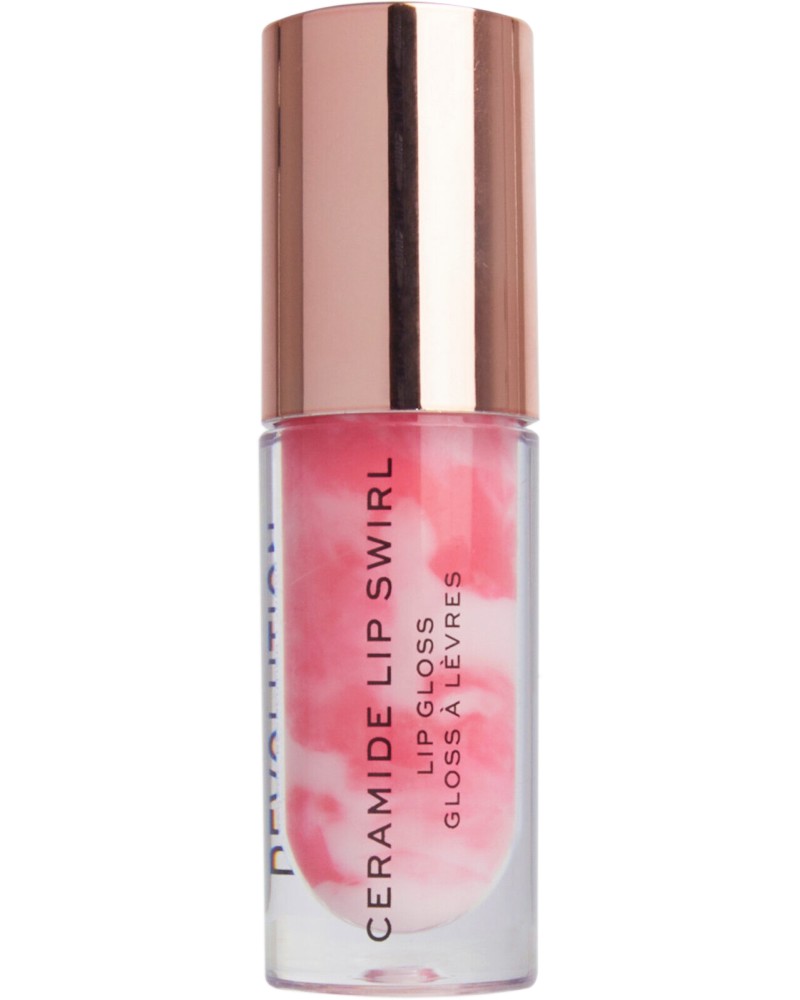 Makeup Revolution Ceramide Lip Swirl Lip Gloss - ����� �� ����� ��� �������� - �����