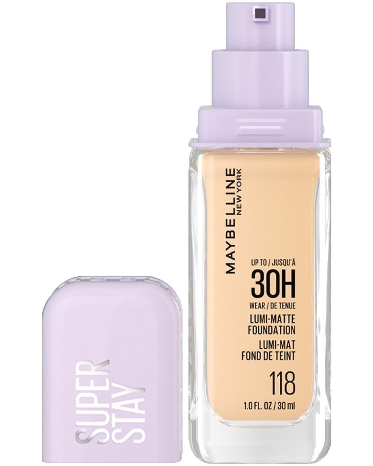 Maybelline SuperStay Lumi Matte Foundation Maybelline SuperStay Lumi Matte Foundation - Дълготраен фон дьо тен с матов финиш - фон дьо тен