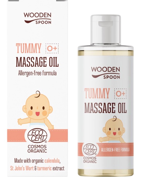 Wooden Spoon Tummy Massage Oil - ��� ������� ���� �� ������� ��� ������ - ����