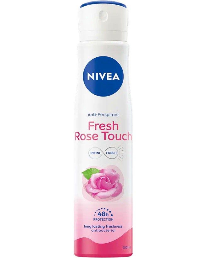 Nivea Fresh Rose Touch 48h Anti-Perspirant -       Rose Touch - 