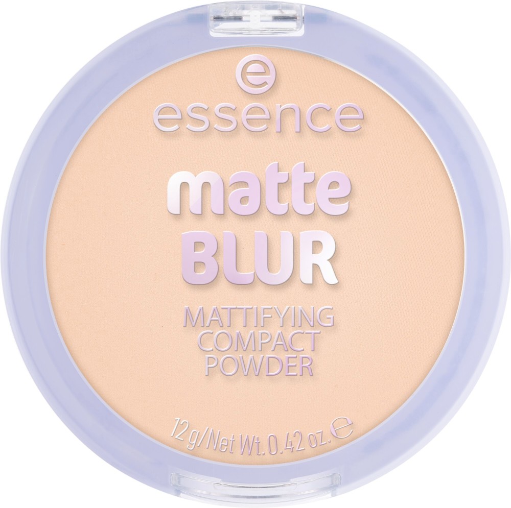 Essence Matte Blur Mattifying Compact Powder Essence Matte Blur Mattifying Compact Powder - Матираща пудра за безупречен, мек матов завършек - пудра