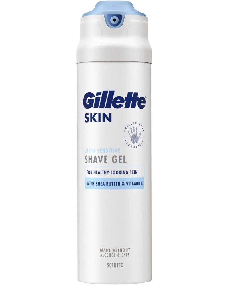 Gillette Skin Ultra Sensitive Shave Gel -       - 