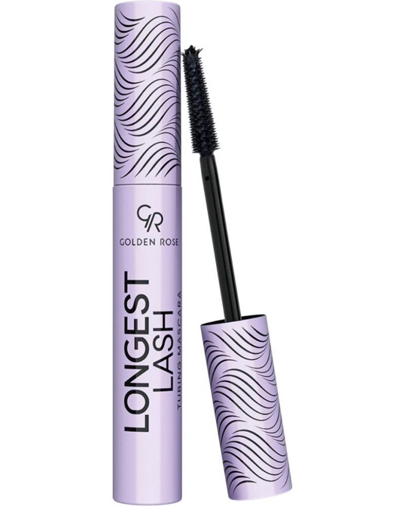 Golden Rose Longest Lash Tubing Mascara Golden Rose Longest Lash Tubing Mascara - Спирала за дълги, обемни и извити мигли - спирала