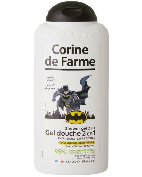 Corine de Farme Batman Shower Gel 2 in 1 -           -  