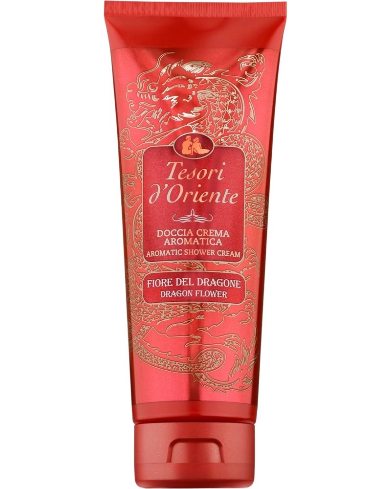 Tesori d'Oriente Dragon Flower Shower Cream Tesori d'Oriente Dragon Flower Shower Cream - Душ крем с аромат на драконово цвете и питая от серията Dragon Flower - душ гел