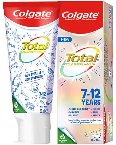 Colgate Total Junior Toothpaste -       7  12  -   