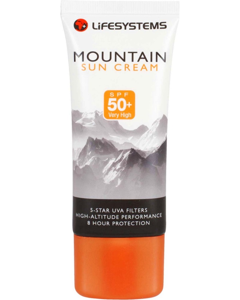 Lifesystems Mountain Sun Cream SPF 50+ -     - 