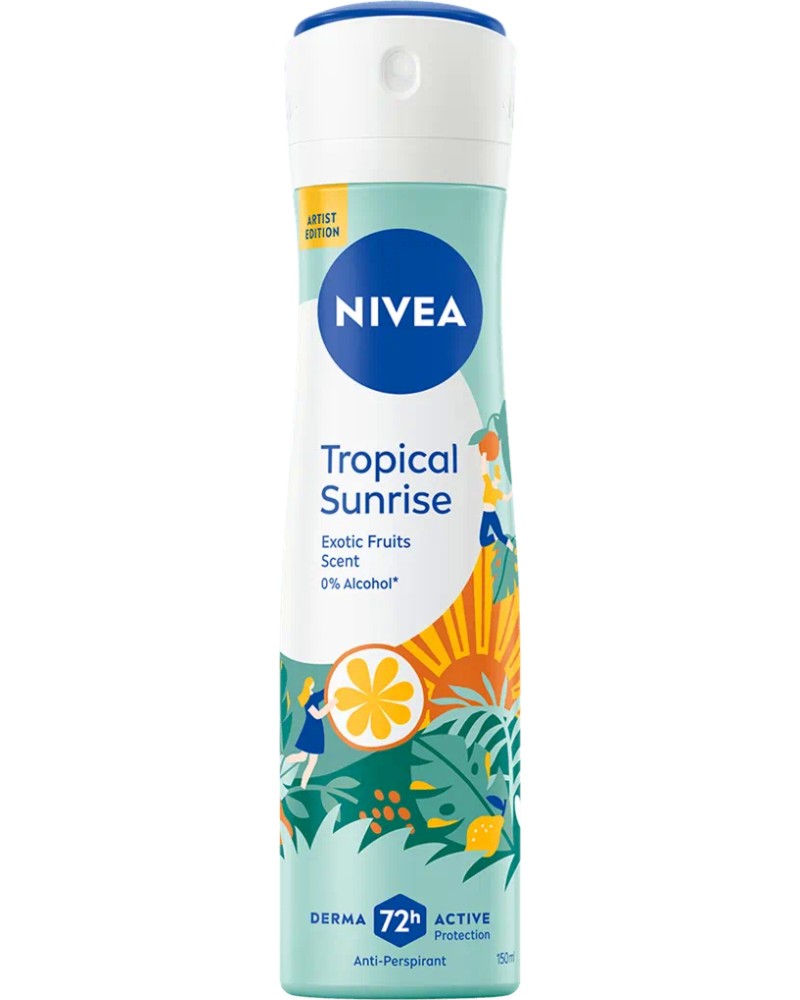 Nivea Artist Edition Tropical Sunrise Anti-Perspirant -          Artist Edition - 