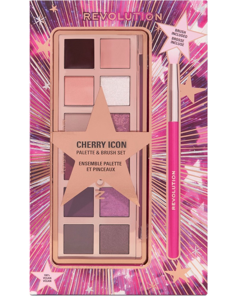 Makeup Revolution Cherry Icon Set - ��������� �������� � ������� ����� �� ��� � ����� - �������