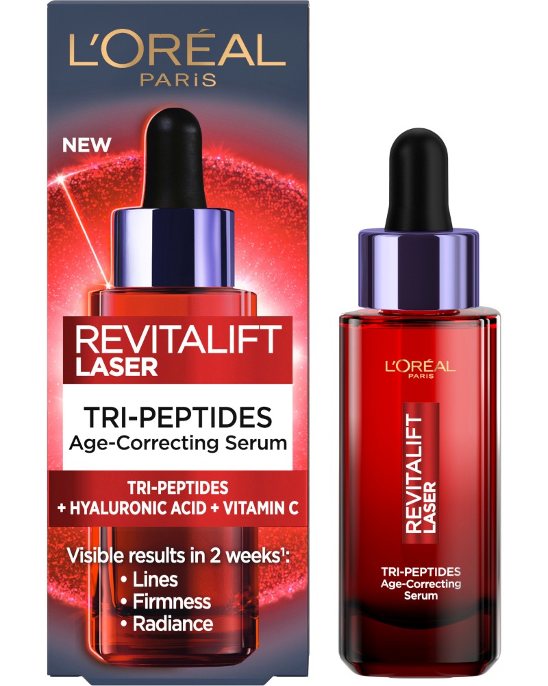 L'Oreal Revitalift Laser Tri-Peptides Age-Correcting Serum -      Revitalift Laser - 
