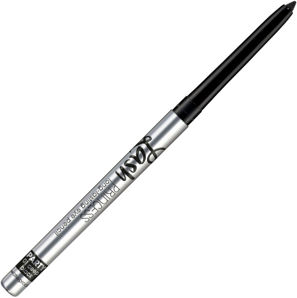 Essence Lash Princess Long-Lasting Eye Pencil PARTY Essence Lash Princess Long-Lasting Eye Pencil PARTY - Дълготраен молив за очи с матов завършек - молив