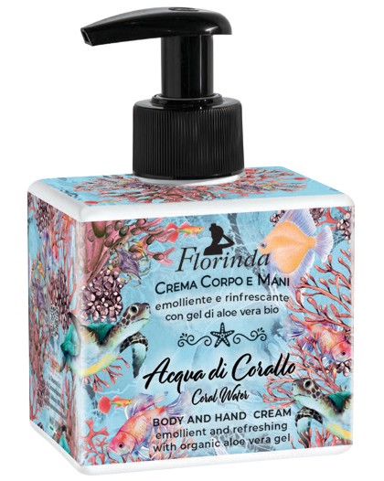 Florinda Coral Water Body & Hand Cream -         - 