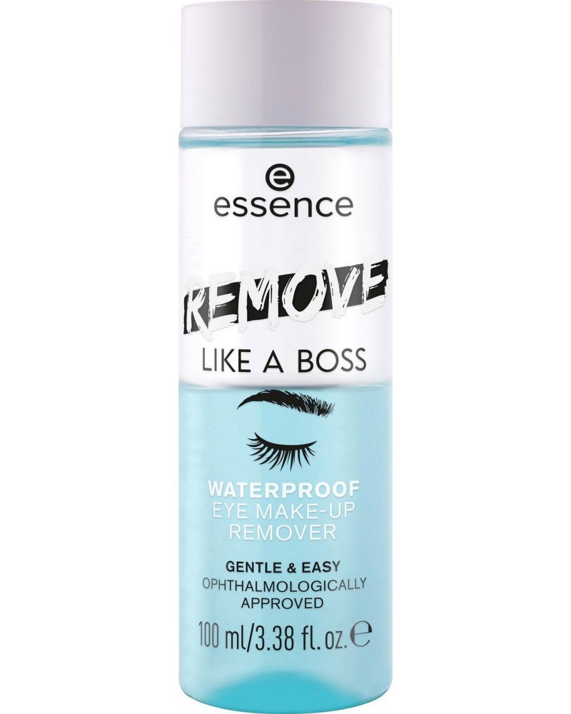 Essence Remove Like A Boss Make-Up Remover - Двуфазен дегримьор за водоустойчив грим - продукт