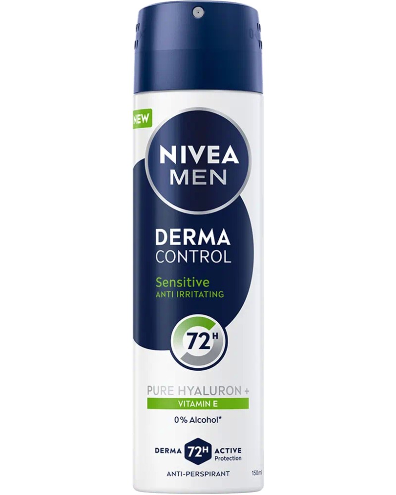 Nivea Men Derma Control Sensitive Anti-Perspirant -        - 