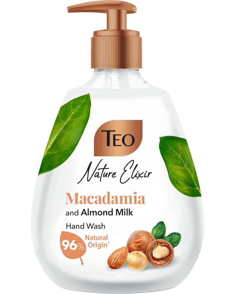Teo Nature Elixir Macadamia and Almond Milk Hand Wash -       - 