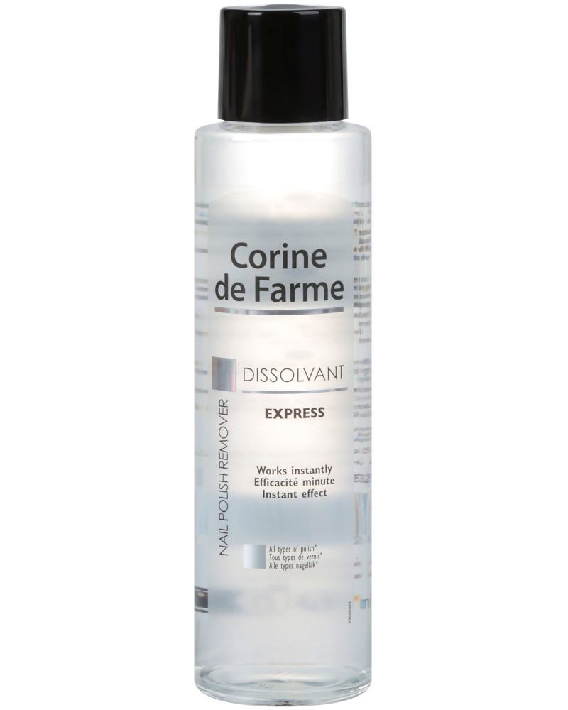 Corine de Farme Disolvant Express Nail Polish Remover -    - 