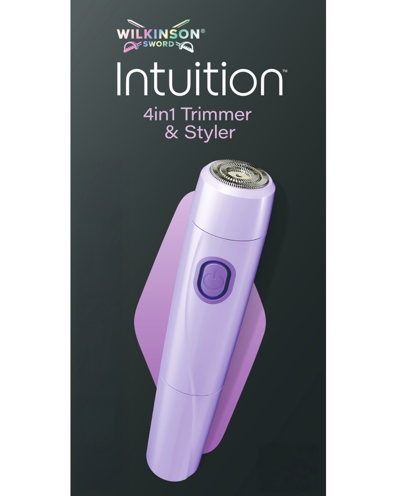Wilkinson Sword Intuition Perfect Finish Wilkinson Sword Intuition Perfect Finish - Дамски тример 4 в 1 - продукт