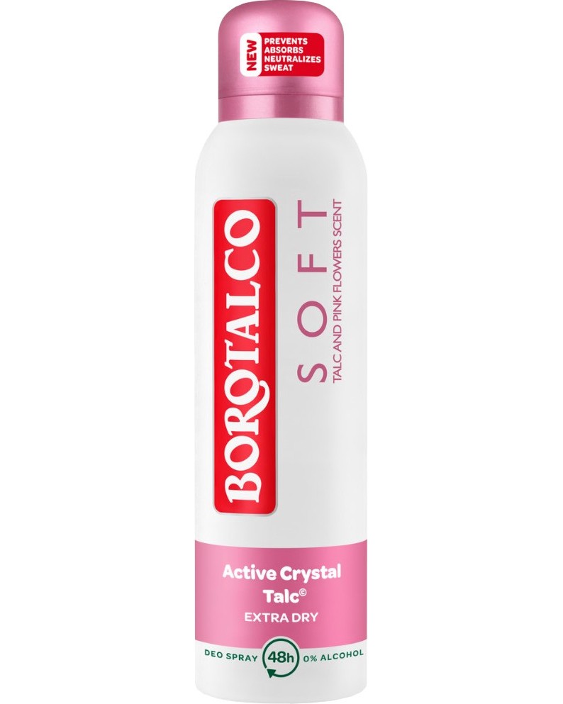 Borotalco Soft Deo Spray -     - 