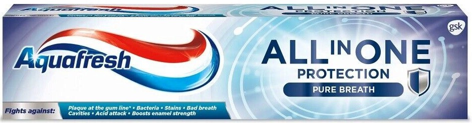 Aquafresh All in One Protection Pure Breath -          -   