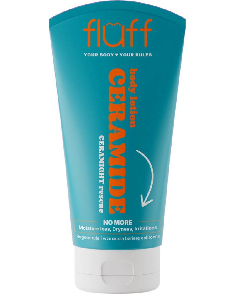 Fluff Superfood Body Lotion Ceramide Fluff Superfood Body Lotion Ceramide - Регенериращ лосион за тяло със серамиди - лосион