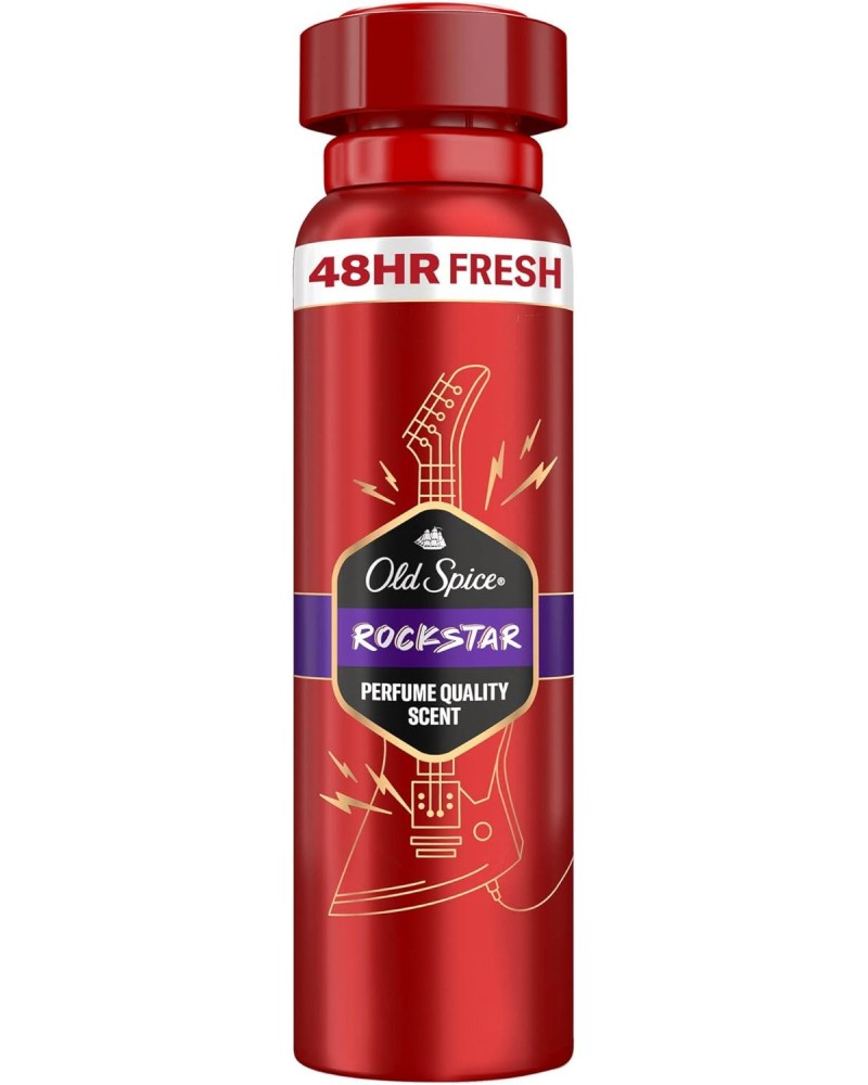 Old Spice Rockstar Deodorant Spray -       - 