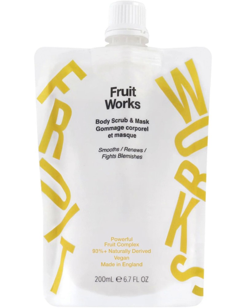 Fruit Works Body Scrub & Mask -      2  1 - 
