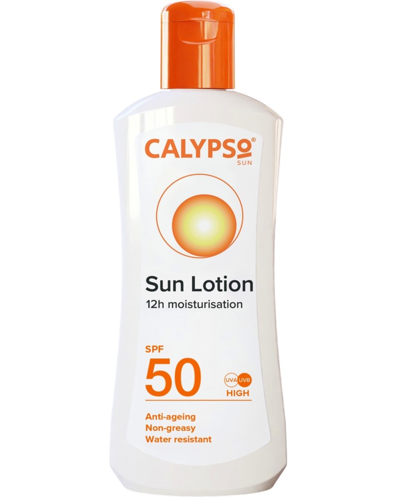 Calypso Sun 12H Moisturisation Sun Lotion SPF 50 Calypso Sun 12H Moisturisation Sun Lotion SPF 50 - Овлажняващ слънцезащитен лосион - лосион
