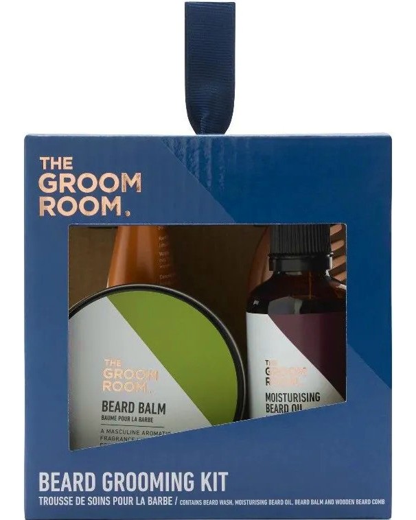 Мъжки подаръчен комплект The Groom Room Мъжки подаръчен комплект The Groom Room - Козметика за брада - продукт