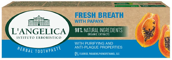 L'Angelica Fresh Breath Herbal Toothpaste -         -   