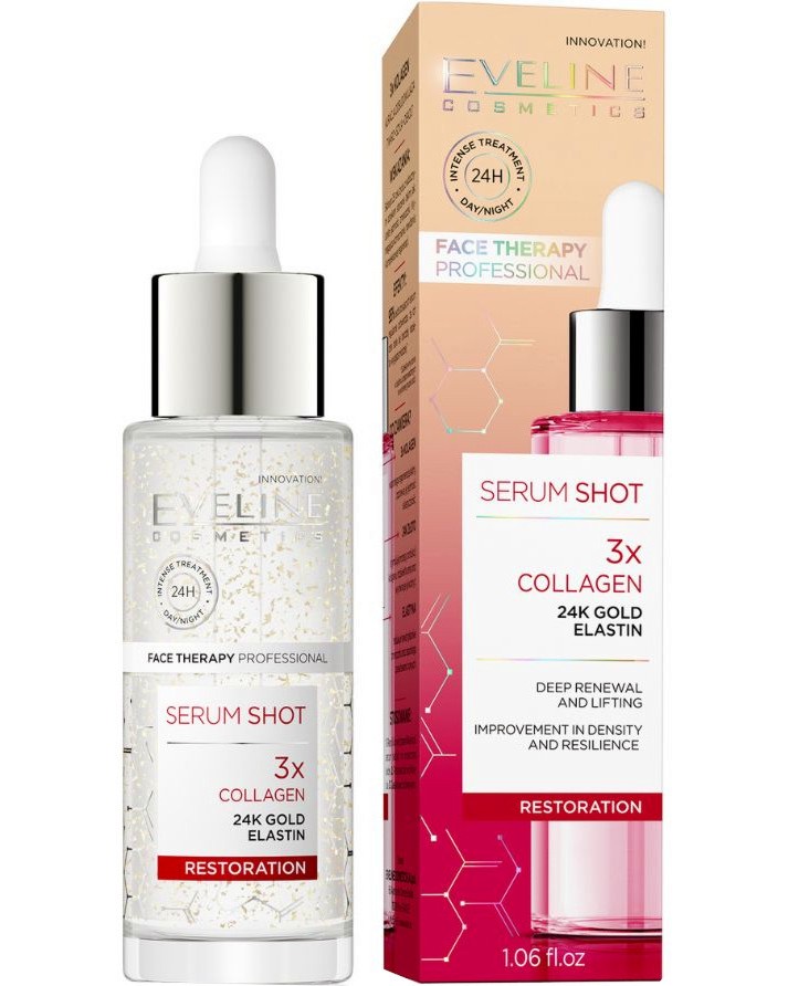 Eveline Face Therapy Professional Serum Shot Collagen -   ,        Face Therapy Professional - 