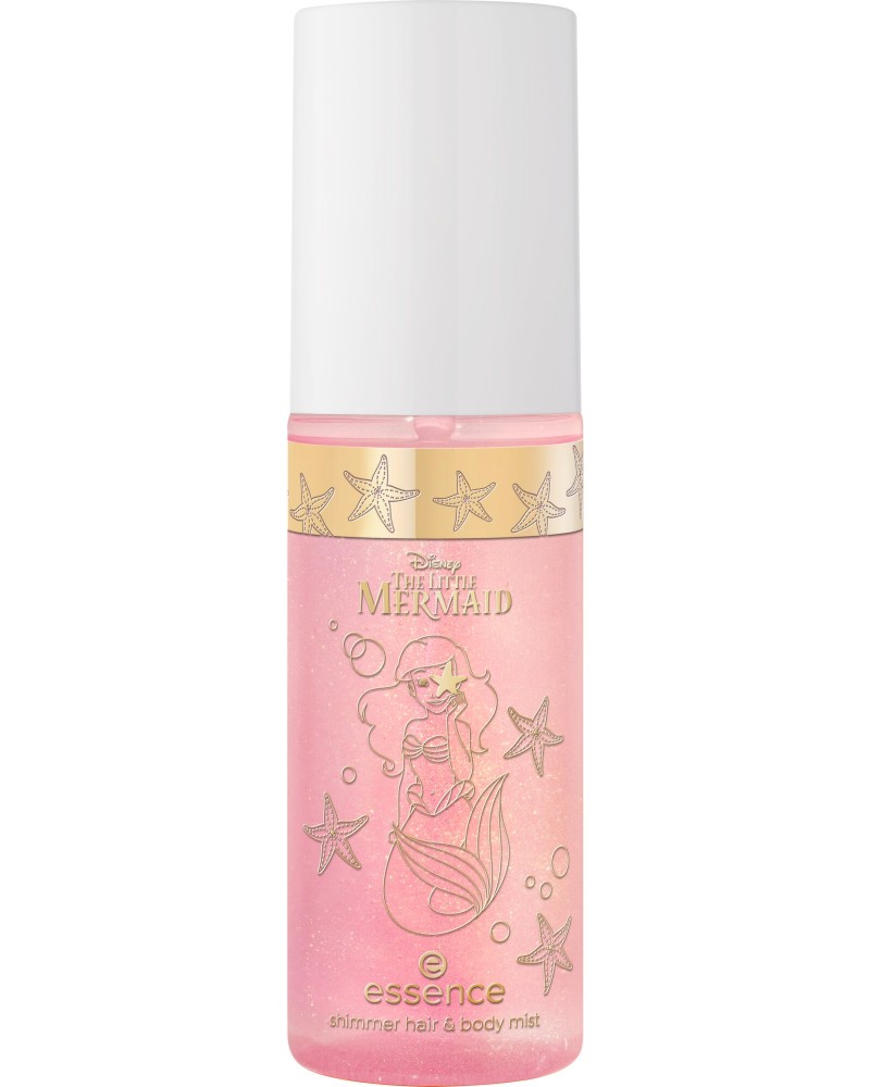 Essence Disney The Little Mermaid Shimmer Hair & Body Mist - ������� ���� �� ���� � ���� � ���������-�������� ������ �� ������� Disney The Little Mermaid - �������