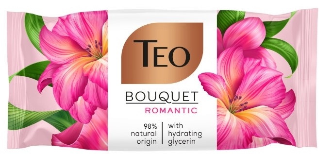 Teo Bouquet Romantic Teo Bouquet Romantic - Тоалетен сапун с флорален аромат от серията Teo Bouquet - сапун