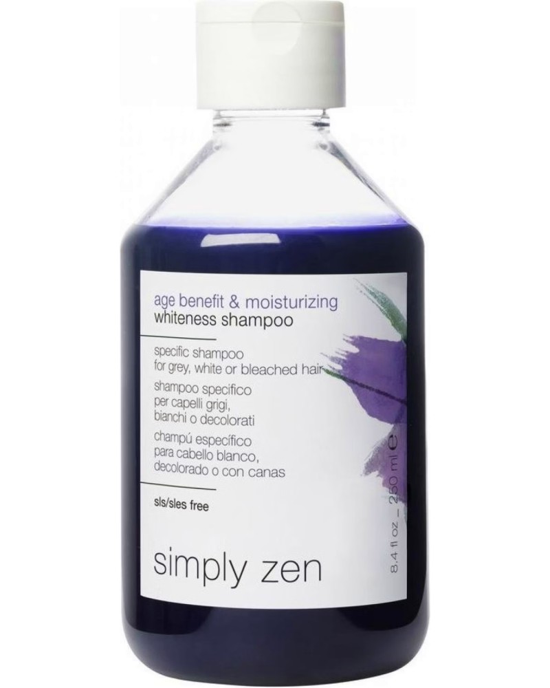 Simply Zen Age Benefit & Moisturizing Whiteness Shampoo -      ,     - 