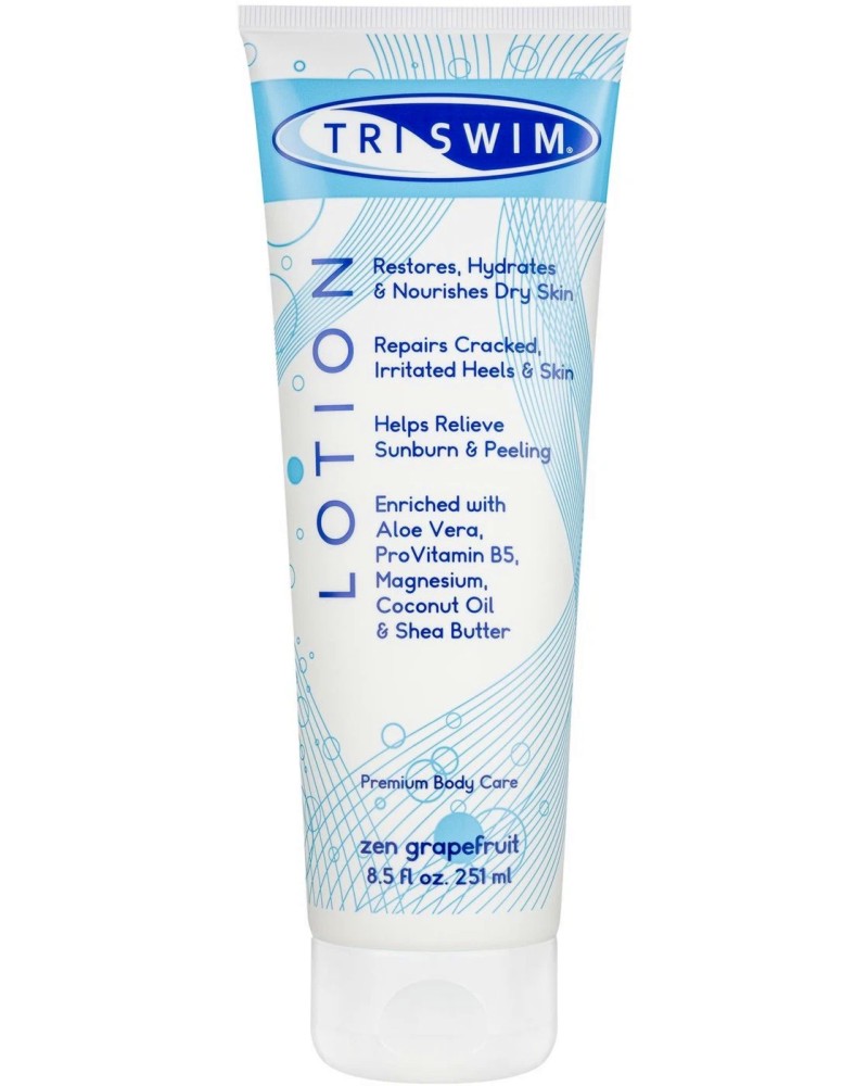 Triswim Zen Grapefruit Lotion Triswim Zen Grapefruit Lotion - Хидратиращ и регенериращ лосион за тяло с аромат на дзен грейпфрут - лосион