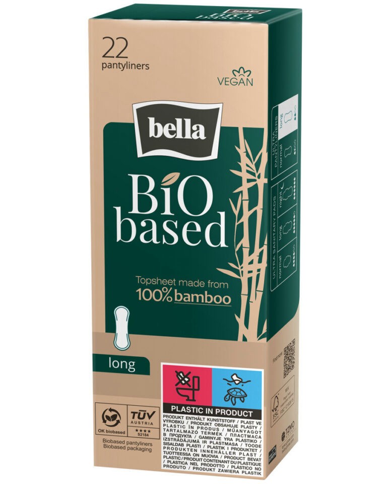 Bella Bio Based Pantyliners Long -   , 22  -  