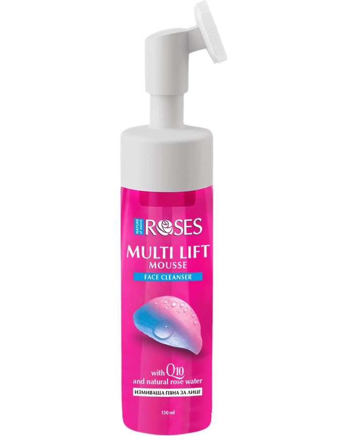 Nature of Agiva Roses Multi Lift Mousse Face Cleanser - �������� ���� �� ���� 4 � 1 � ����� �� ������� Roses - ����