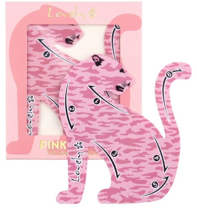 Lovely Pink Army Eyeliner Stencil - 2 ���� ������� �� ���� ����� - �������