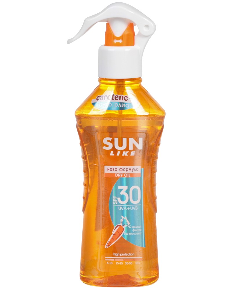 Sun Like Carotene+ Dry Oil -     -   E - 