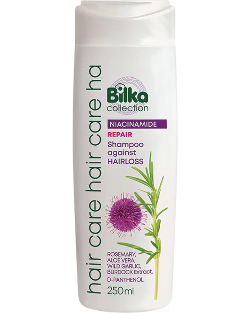 Bilka Repair Shampoo Against Hairloss Bilka Repair Shampoo Against Hairloss - Шампоан за здрава коса против косопад от серията Hair Care - шампоан