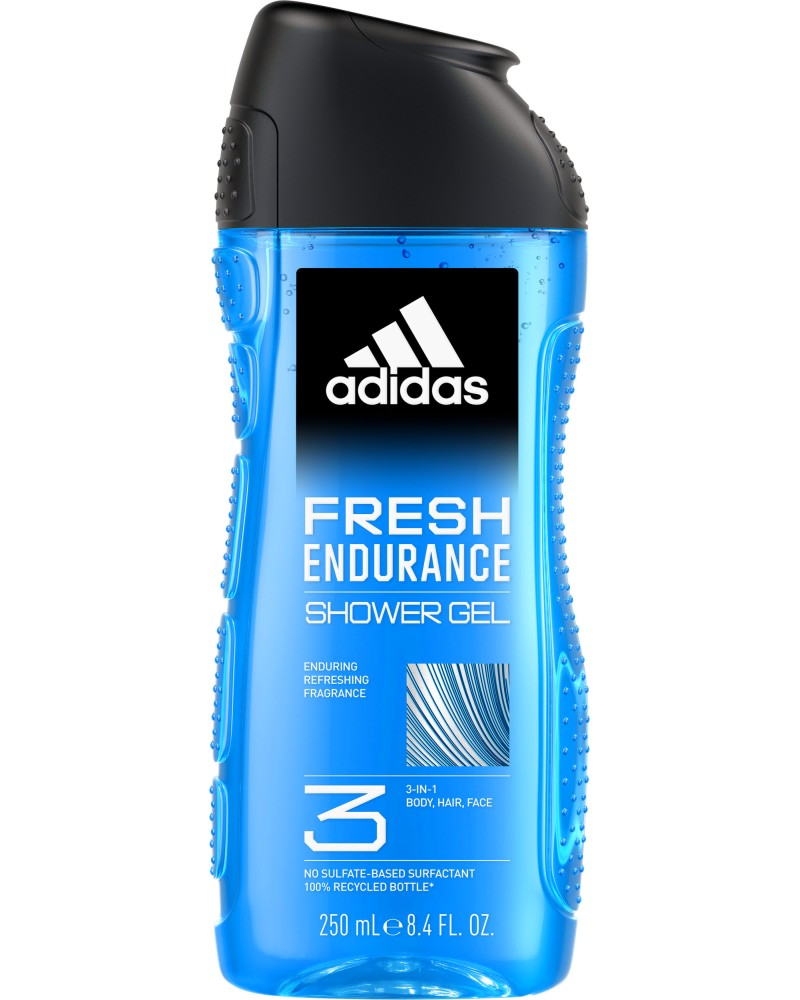 Adidas Men Fresh Endurance Shower Gel -    3  1   Fresh Endurance -  
