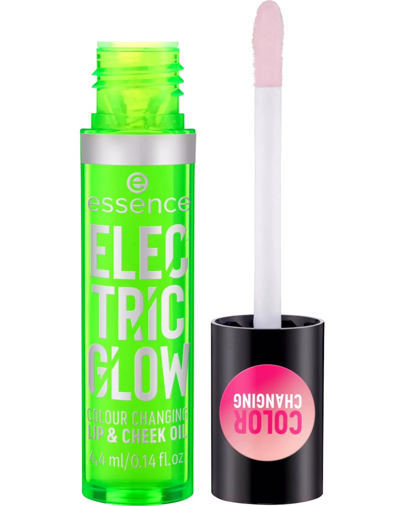 Essence Electric Glow Colour Changing Lip & Cheek Oil -     - 