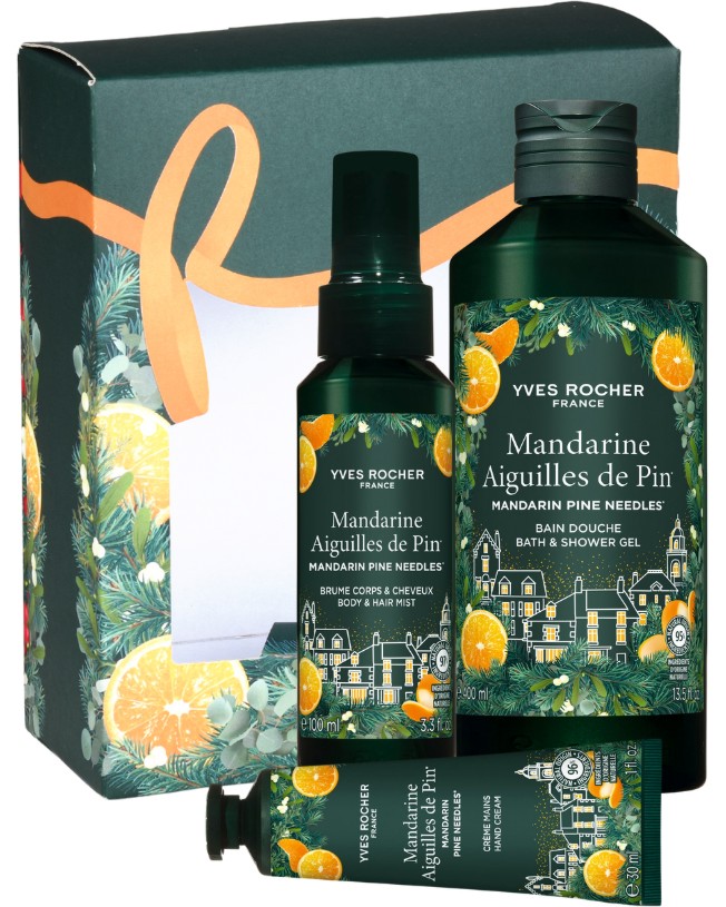   Yves Rocher Mandarin Pine Needles -  ,          - 