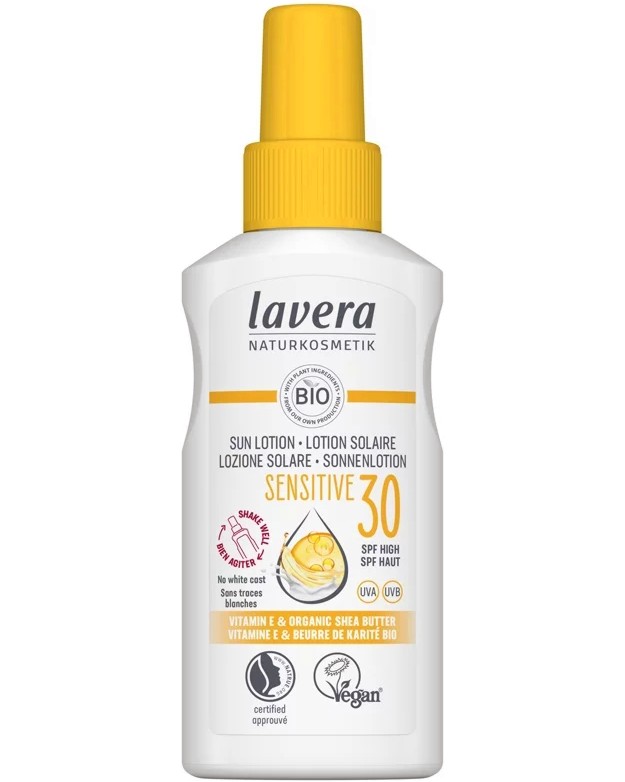 Lavera Sensitive Sun Lotion SPF 30 -     ,      E - 