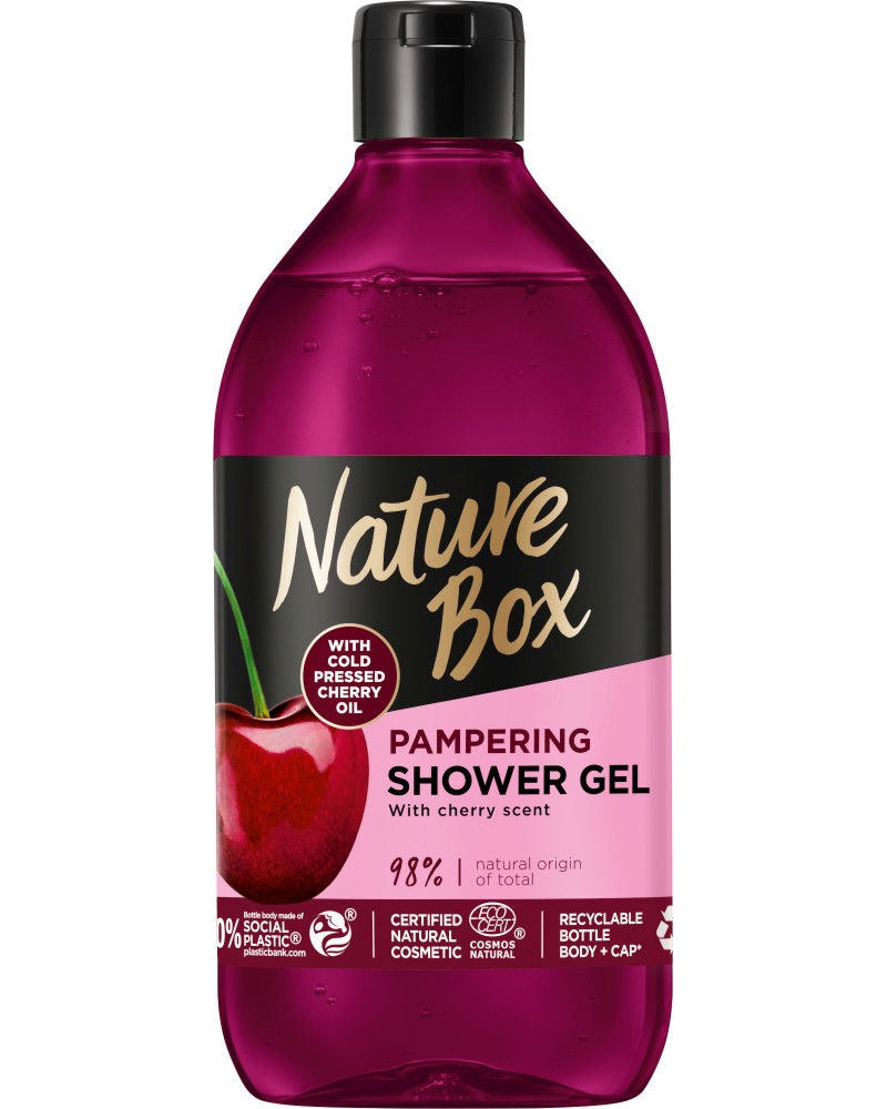Nature Box Cherry Oil Shower Gel -      -  