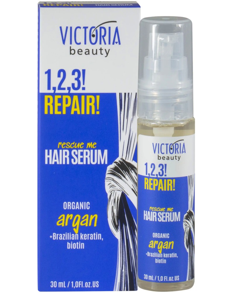 Victoria Beauty 1,2,3! REPAIR! Hair Serum -       1,2,3! REPAIR! - 