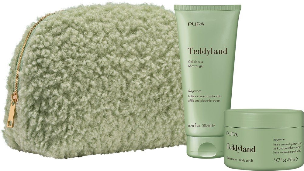     PUPA Milano Teddyland Milk & Pistachio Cream -         Teddyland - 
