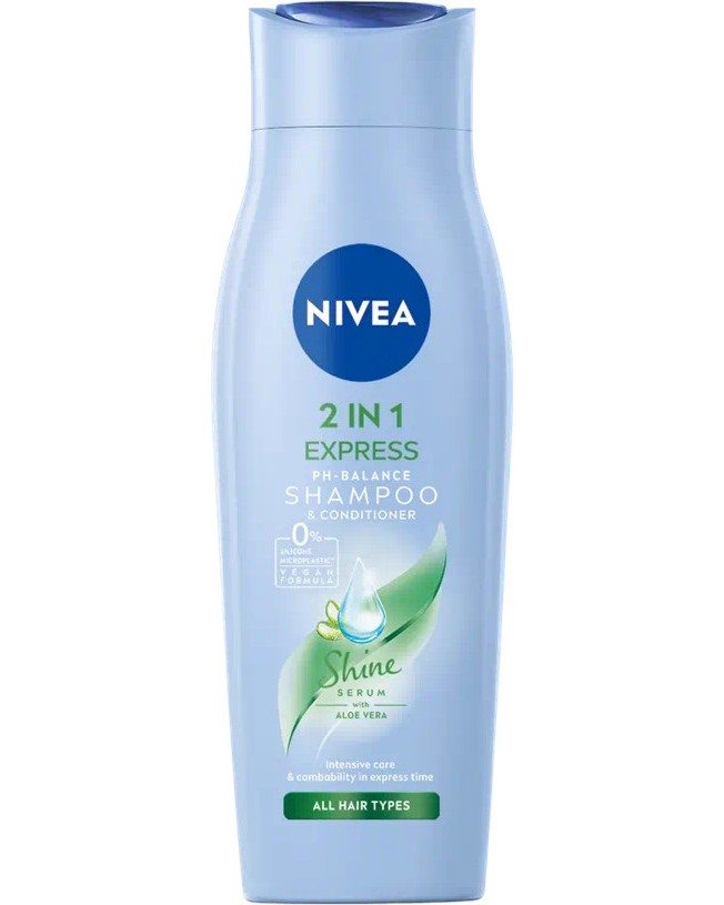 Nivea 2 in 1 Express Shampoo & Conditioner -    2  1        - 