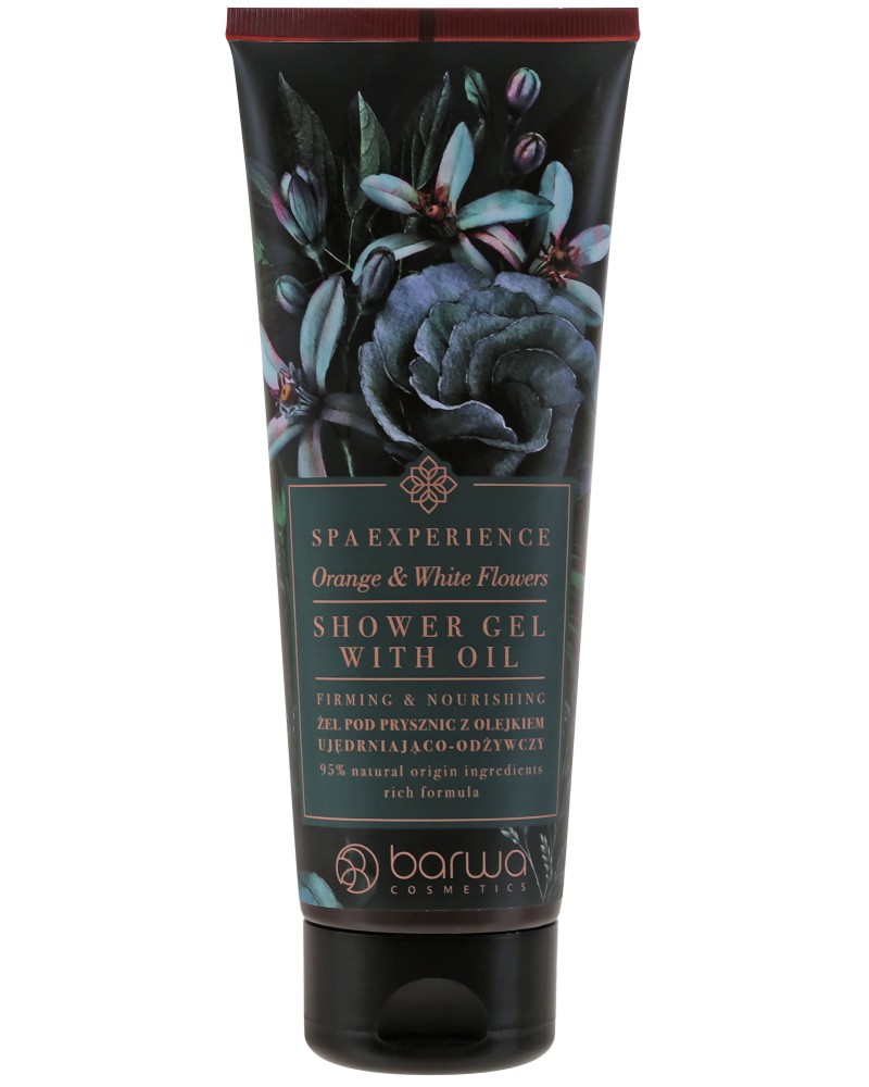 Barwa Spa Experience Orange & White Flowers Shower Gel - ������ � ���������� ��� ��� � ������ �� �������� � ���� ����� �� ������� Spa Experience - ��� ���