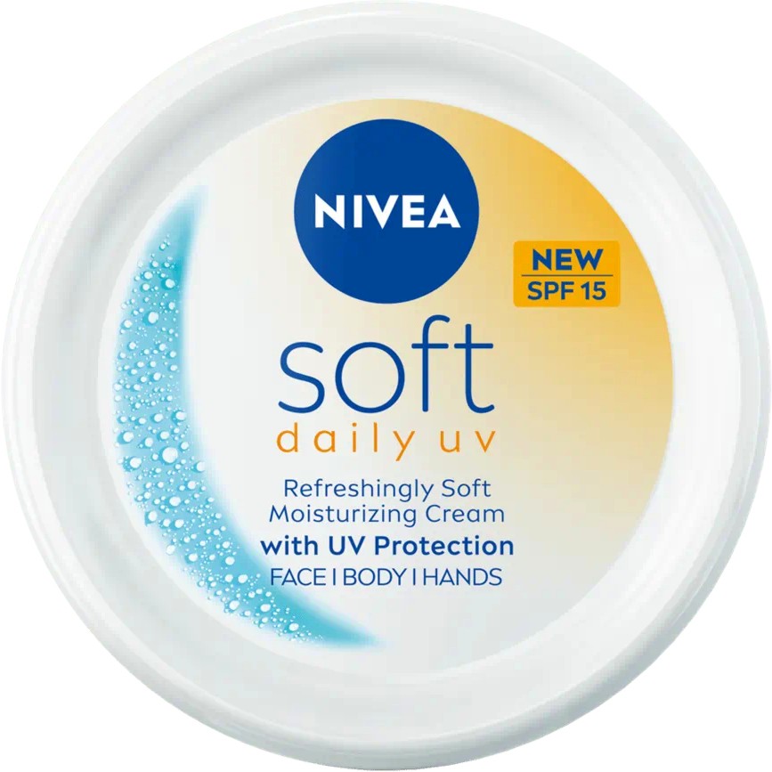 Nivea Soft Daily UV Moisturising Cream SPF 15 -        - 