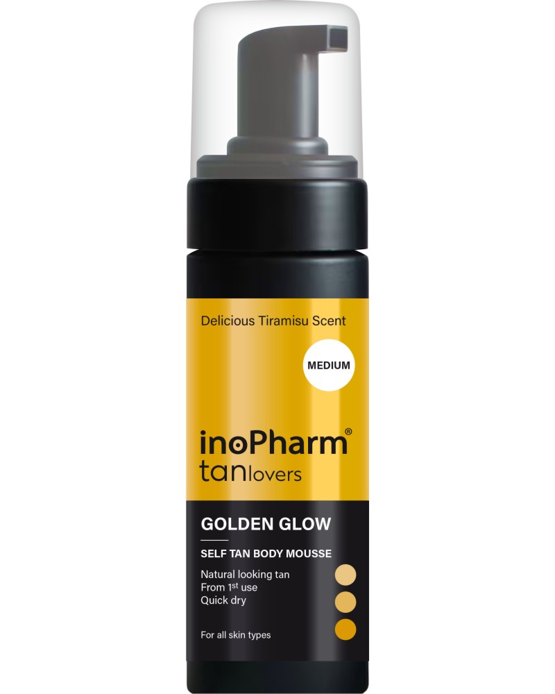 InoPharm Tan Lovers Self Tan Body Mousse -     - 